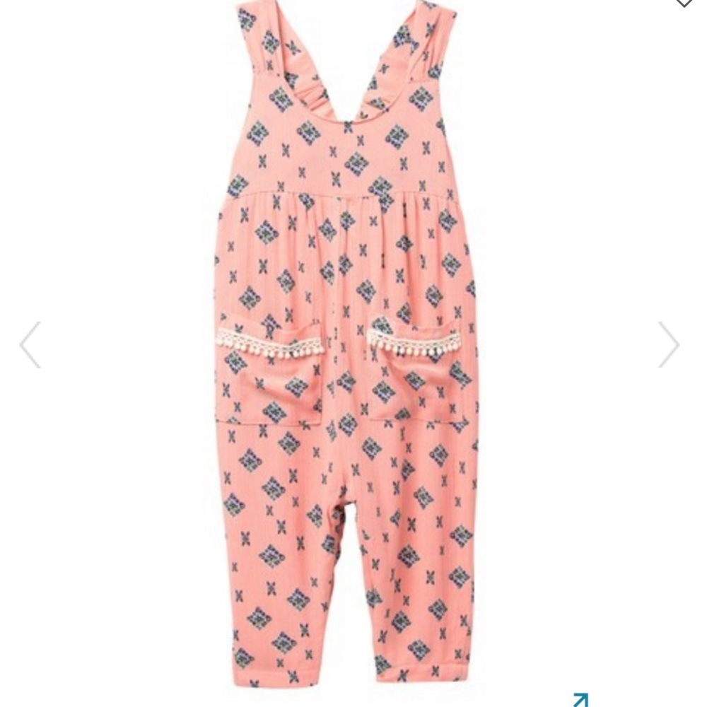 NWT JESSICA SIMPSON DIAMOND PRINTED ROMPER SZ 24 m